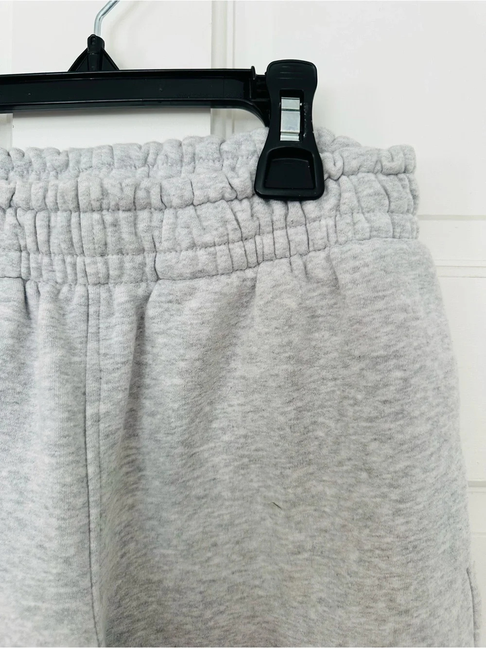 Athleta Girl Heather Light Gray Jogger Sweatpants Sz 7